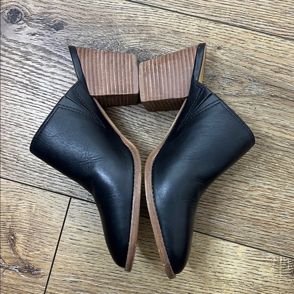 Madewell Harper Mule in Black Leather Size 5 - Picture 4 of 8